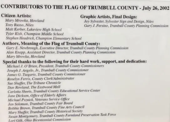 Trumbull County Flag